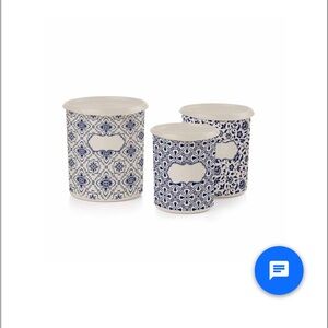 Tupperware canister set